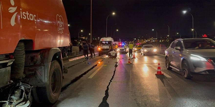 Haliç Köprüsü’ndeki trafik kazasında 1 kişi öldü