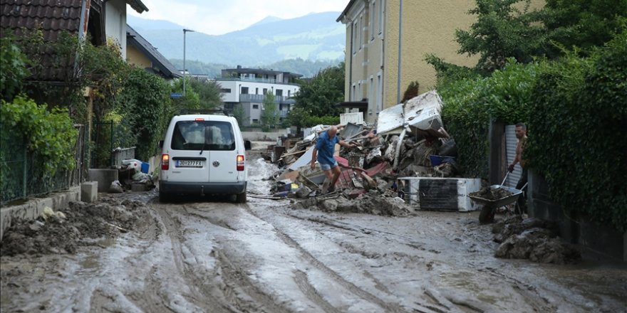 Avusturya’da sel tehlikesi nedeniyle 24 yerleşim yeri afet bölgesi ilan edildi