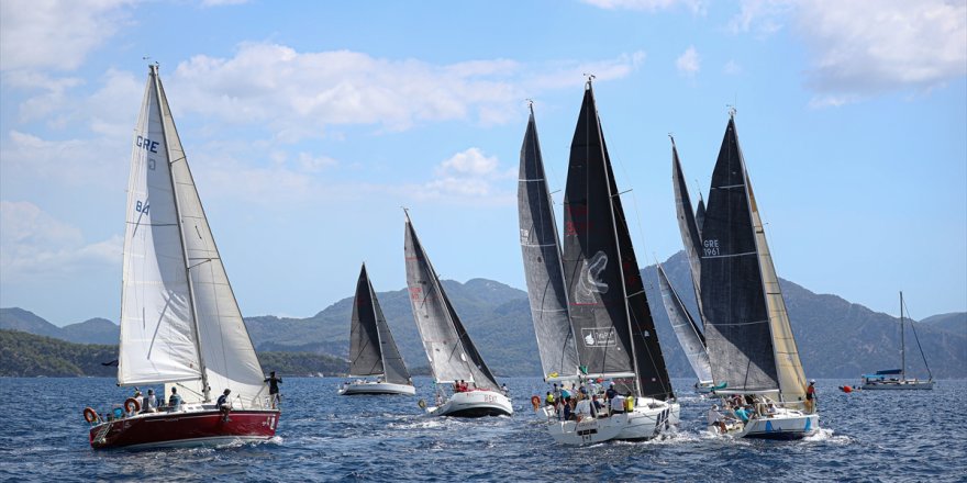 17. Uluslararası Channel Regatta Yelkenli Yat Yarışları, Marmaris'te tamamlandı