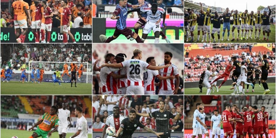 Süper Lig'de 5. haftanın perdesi kapandı