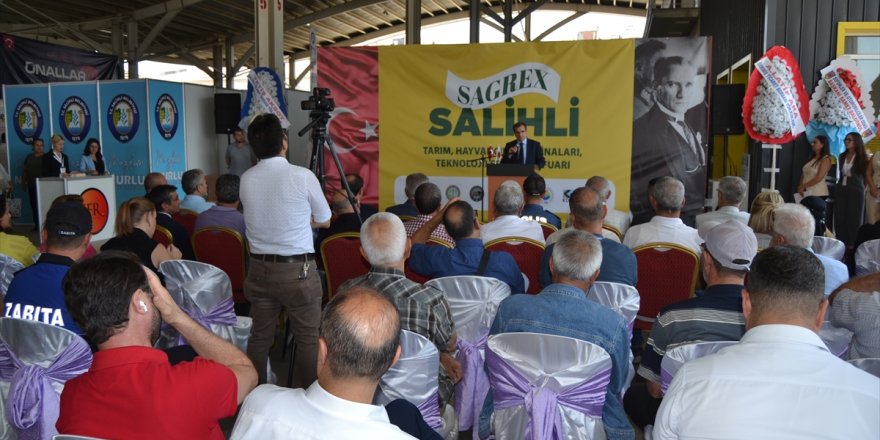 Sagrex Salihli Tarım, Hayvancılık Makinaları, Teknolojileri ve Yem Fuarı açıldı