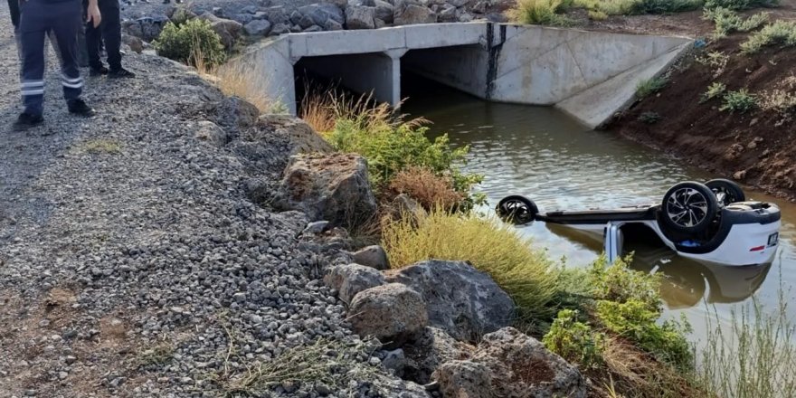 Mardin'de sulama kanalına düşen otomobildeki 3 kişi öldü