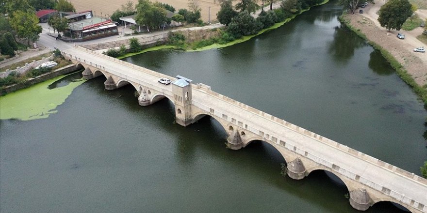 Edirne'deki Tunca Nehri'nin debisi 4 yıldır azalıyor