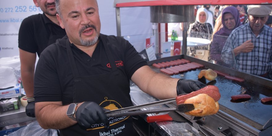 Afyonkarahisar'da 6. Uluslararası Gastro Afyon Turizm ve Festivali devam ediyor