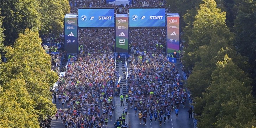 50. Berlin Maratonunu Etiyopyalı atlet Milkesa Mengesha kazandı