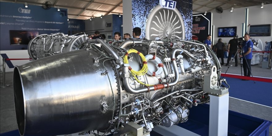 Türkiye'nin ilk milli turbofan uçak motoru TEI-TF6000, TEKNOFEST Adana'da sergileniyor