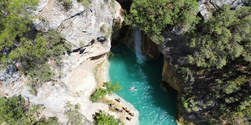 Antalya'da "Gümüşdamla Kanyonu" doğaseverlerin rotasında