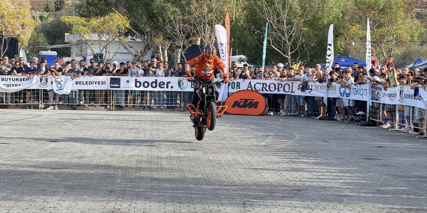 Muğla'da "Uluslararası Bodrum Motofest" sona erdi