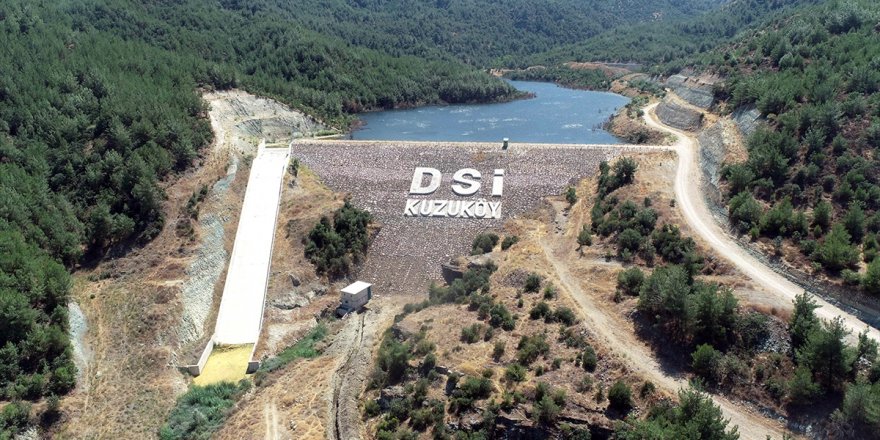 Manisa'daki Kuzuköy Barajı gelecek yıl tarımsal sulamaya başlayacak