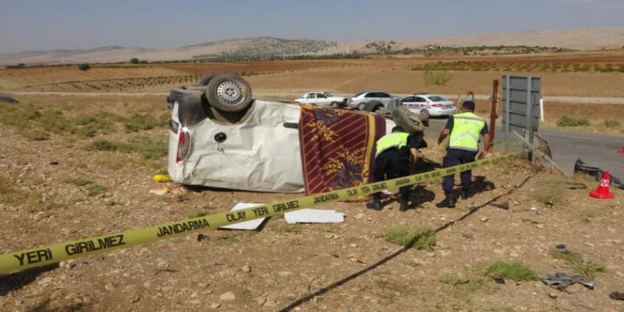 Adıyaman'daki trafik kazasında 1 kişi öldü, 1 kişi yaralandı