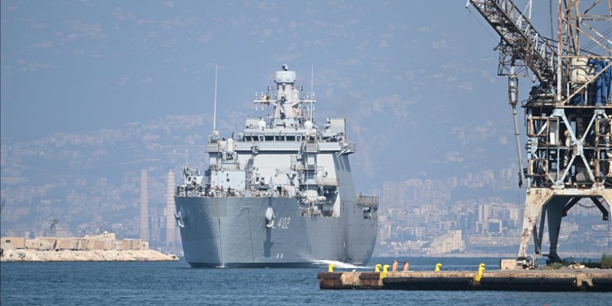 Türkiye'nin 966 kişiyi Lübnan'dan tahliye ettiği gemi Mersin'e doğru yola çıktı