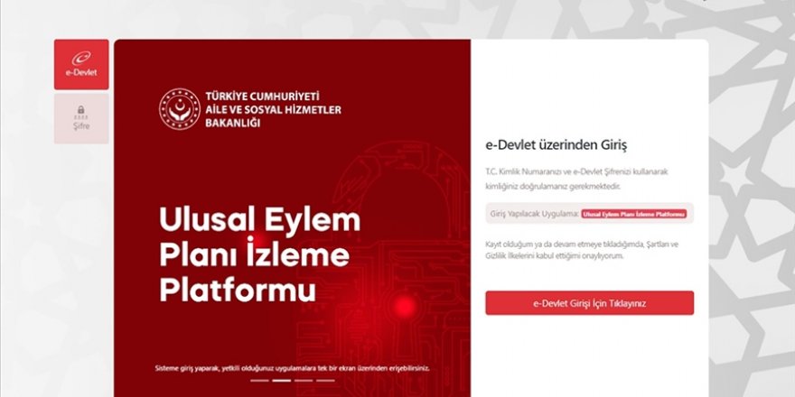 Aile ve Sosyal Hizmetler Bakanlığı, Ulusal Eylem Planları İzleme Platformu'nu hizmete açtı