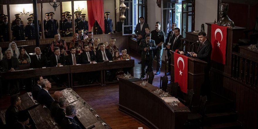 Ankara'nın başkent oluşunun 101. yıl dönümü Birinci Meclis'te törenle kutlandı