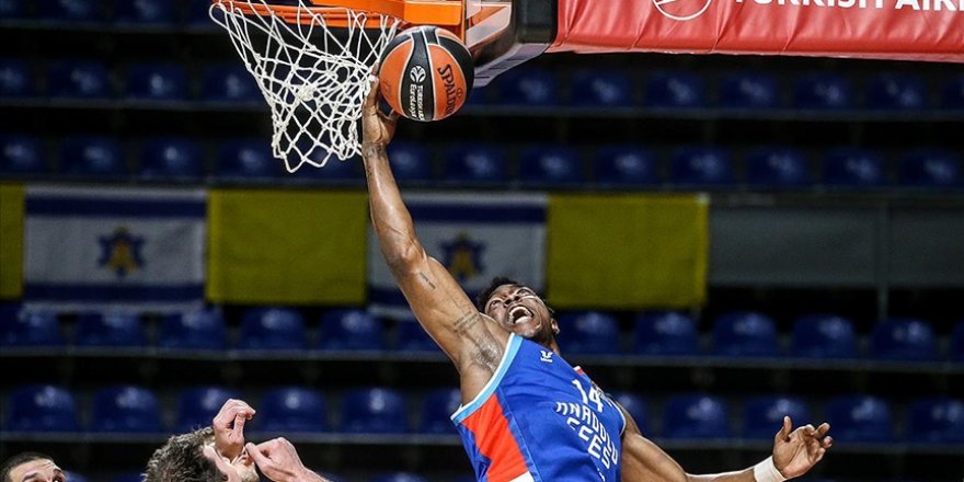 Anadolu Efes, THY Avrupa Ligi'nde 3. haftada ikinci kez mağlup oldu