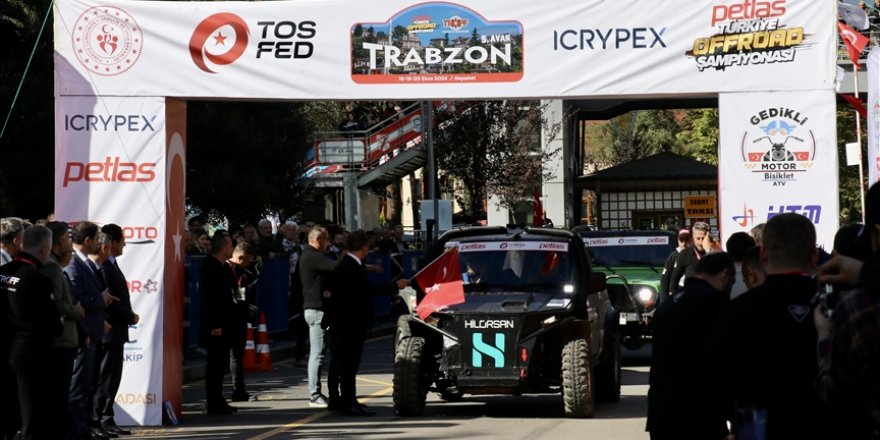 Türkiye Off-Road Şampiyonası'nın 5. ayağı Trabzon'da başladı