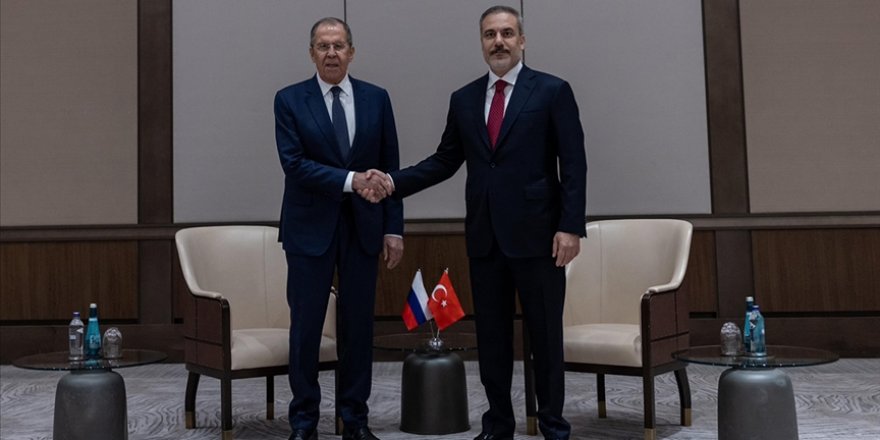 Dışişleri Bakanı Fidan, İstanbul'da Rus mevkidaşı Lavrov ile görüştü