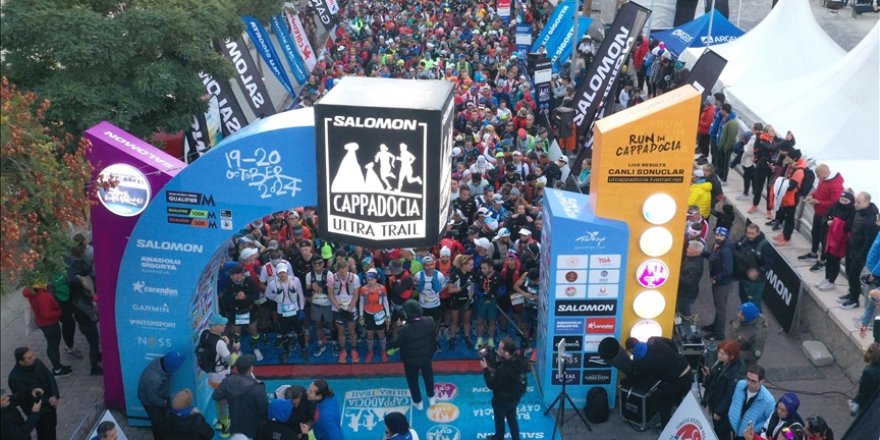 Salomon Kapadokya Ultra Trail Koşusu başladı