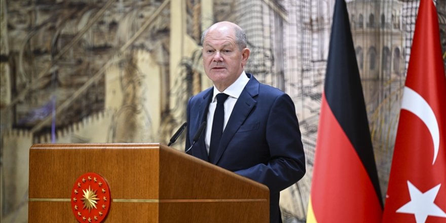 Almanya Başbakanı Scholz: (İsrail-Filistin) Ateşkes bu çatışmanın yayılmasını engellemek için şarttır