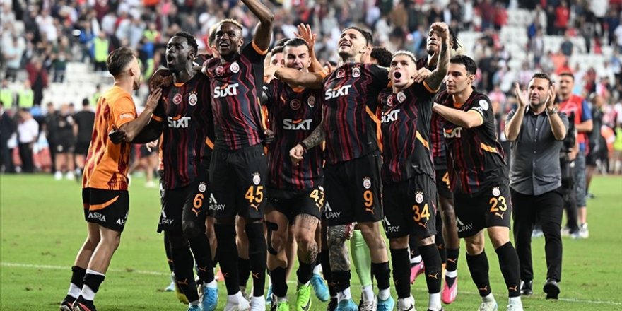 Galatasaray'dan "deplasmanda seri galibiyet rekoru"