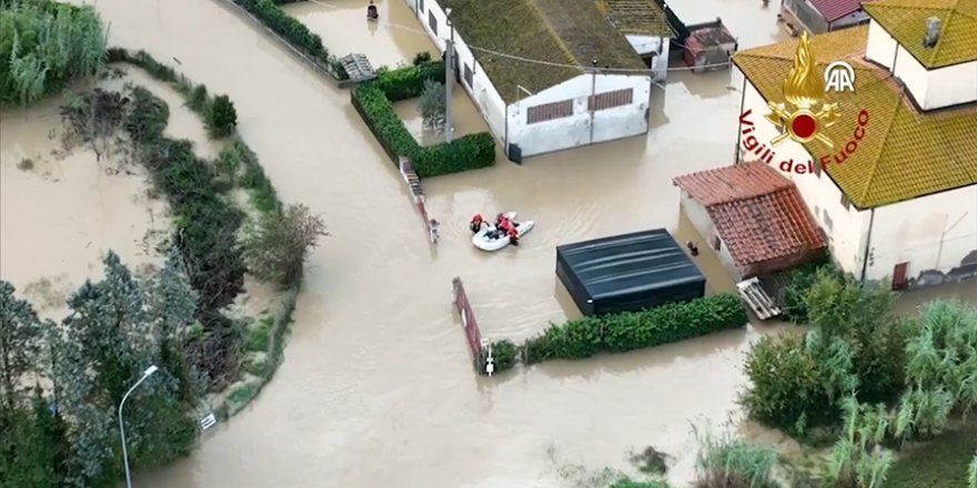 İtalya'da şiddetli yağış, sel ve taşkınlara yol açtı