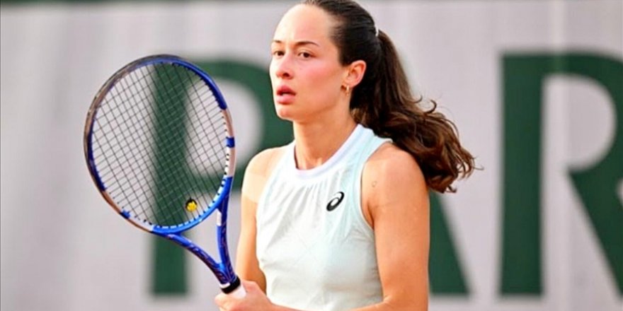 Milli tenisçi Zeynep Sönmez, Japonya'daki WTA turnuvasında ikinci tura yükseldi