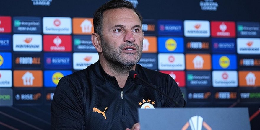 Galatasaray Teknik Direktörü Okan Buruk: Elfsborg maçını kazanarak RFS beraberliğini telafi etmek istiyoruz