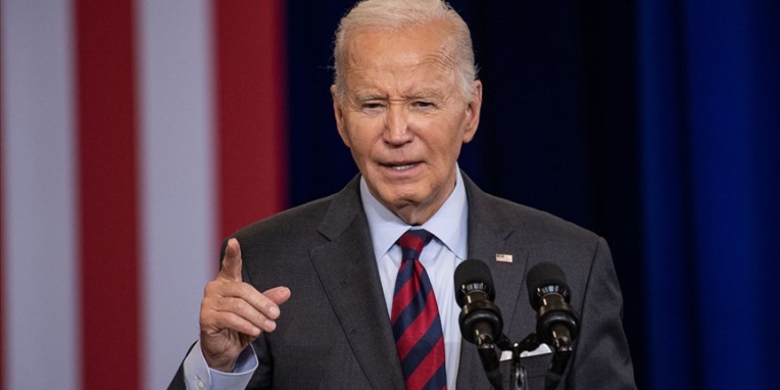 Biden'ın yerlilere yönelik özür konuşması, Filistin'e destek sloganıyla bölündü