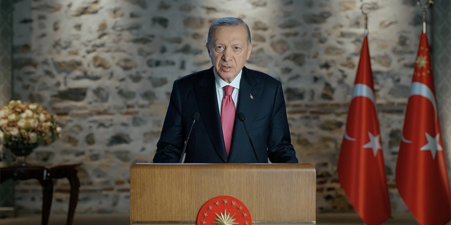 Cumhurbaşkanı Erdoğan: Girdiğimiz yeni dönemden Cumhuriyetimizi daha da güçlenmiş olarak çıkartmak azmindeyiz