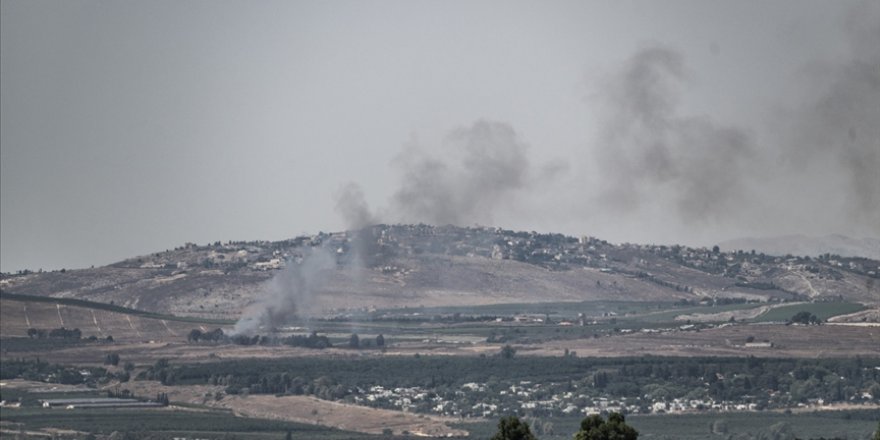 İsrail'in güneyindeki Askalan'da açık alana bir İHA düştü