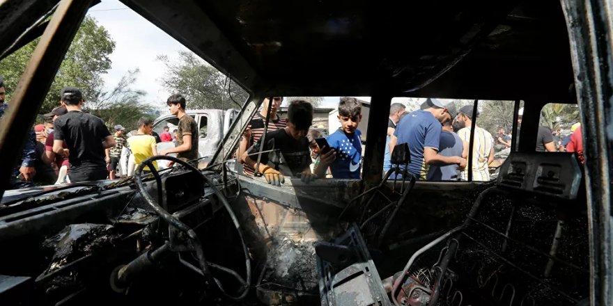 Bağdat'ta bomba yüklü araçla saldırı: 4 ölü, 17 yaralı