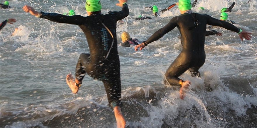 Ironman 70.3 Türkiye yarışları Antalya'da başladı