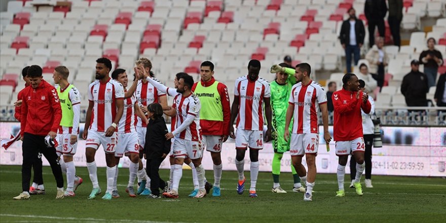 Sivasspor galibiyet serisini 3 maça çıkarttı