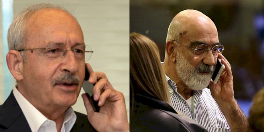 Kılıçdaroğlu'ndan Ahmet Altan'a geçmiş olsun telefonu