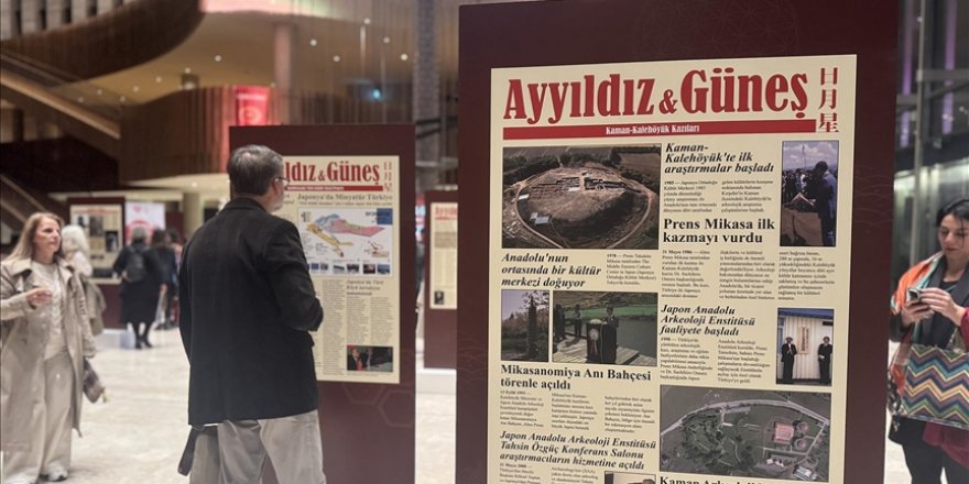 Japonya ile Türkiye ilişkilerini konu alan "Ayyıldız ve Güneş" sergisi AKM'de açıldı