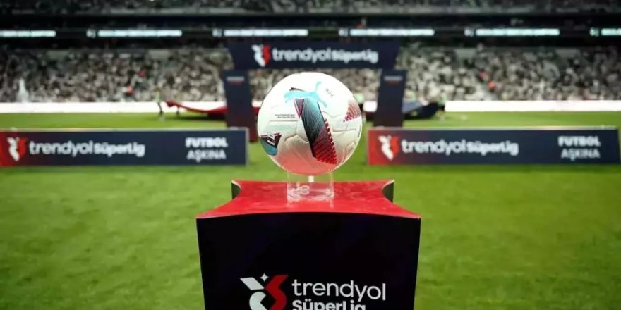 Trendyol Süper Lig'de görünüm