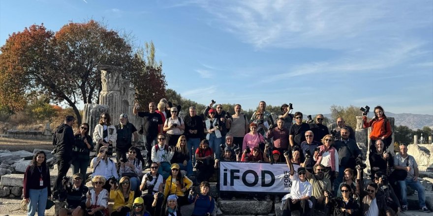 İzmir Fotoğraf Sanatı Derneği üyeleri Muğla'da antik kentleri görüntüledi