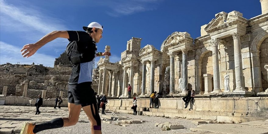 Sagalassos Antik Kenti'nde "Sky Ultra" koşusu