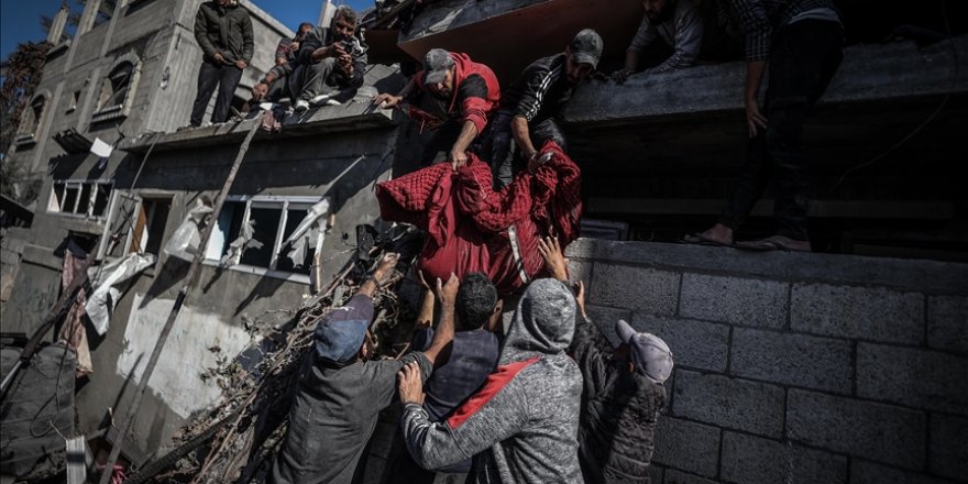 İsrail ordusunun Gazze'ye düzenlediği saldırılarda son 14 günde 502 Filistinli öldü