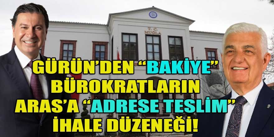 Ankara'dan Muğla BŞB bürokratları hakkında "Adrese Teslim" 3 ihale kurguladılar ihbarı!