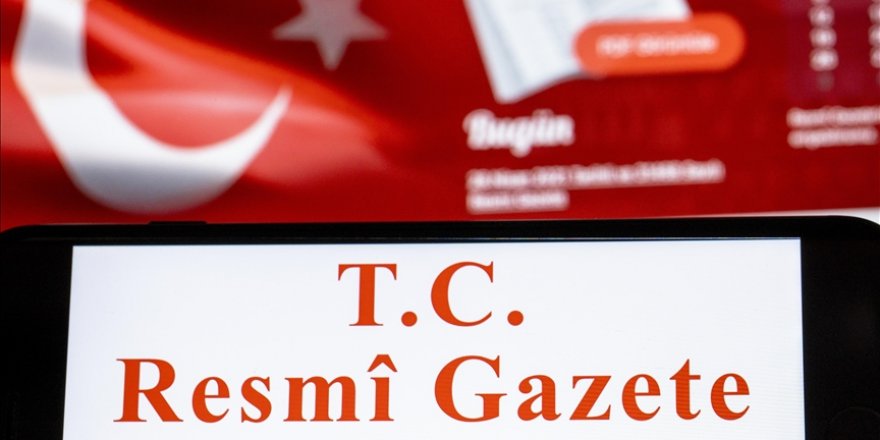 Türkiye ile Filistin arasında imzalanan anlaşma Resmi Gazete'de