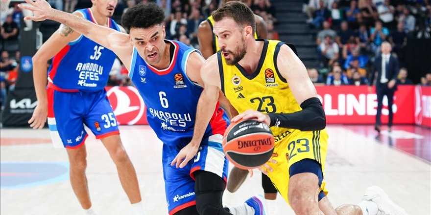 Fenerbahçe Beko, Basketbol Süper Ligi'nde yarın Anadolu Efes'i konuk edecek