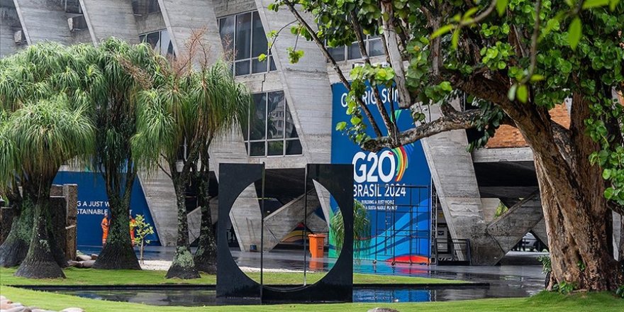 G20 Liderler Zirvesi yarın Rio de Janeiro'da başlayacak