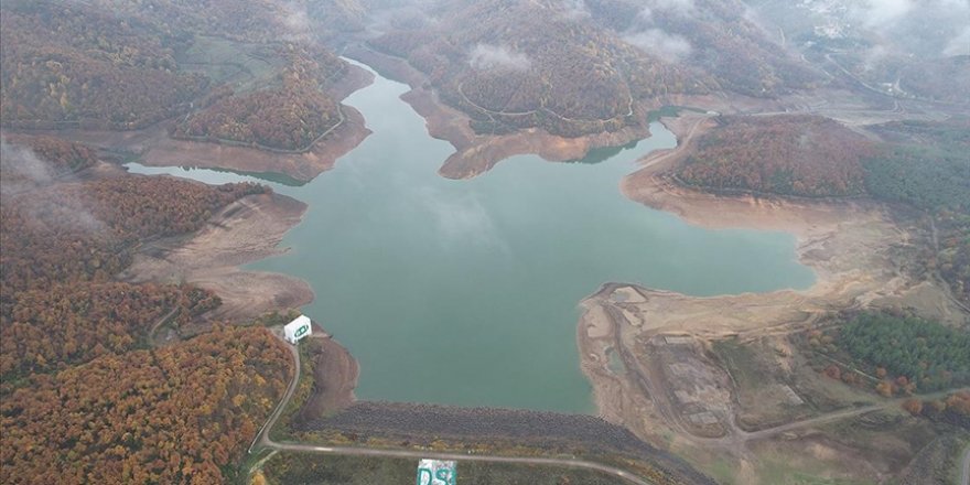 Yalova'nın içme suyu kaynağı Gökçe Barajı'nda su seviyesi yüzde 20'lere düştü