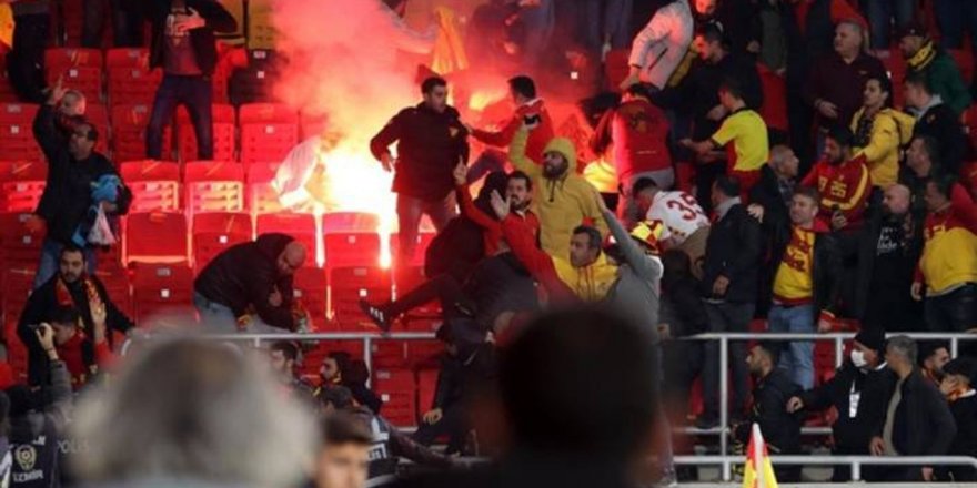 Göztepe-Altay maçında tribüne fişek atan sanığın hapis cezası hukuka uygun bulundu