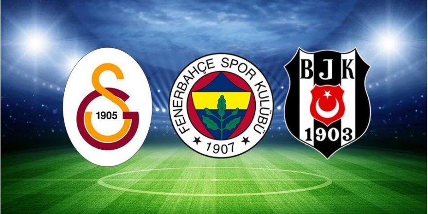 Galatasaray, Fenerbahçe ve Beşiktaş'ın borçları açıklandı