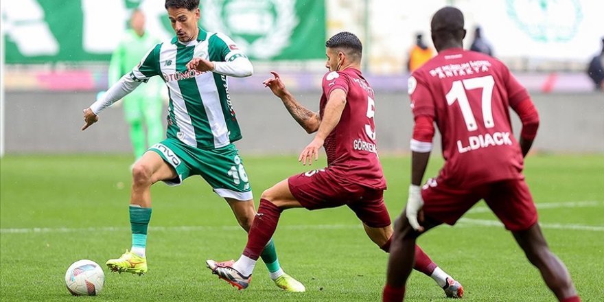 Konyaspor evinde Hatayspor ile berabere kaldı