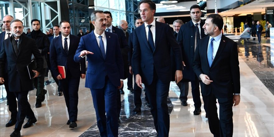 NATO Genel Sekreteri Rutte'den TUSAŞ'a ziyaret