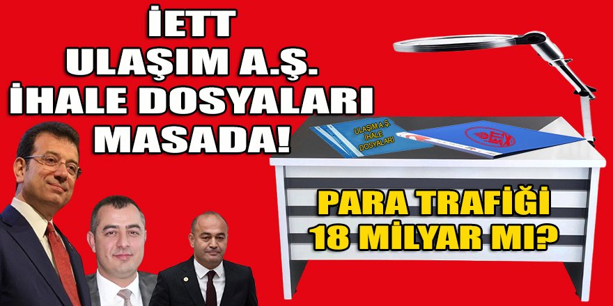 İETT-Ulaşım A.Ş. ihale dosyaları incelemeye mi alındı?