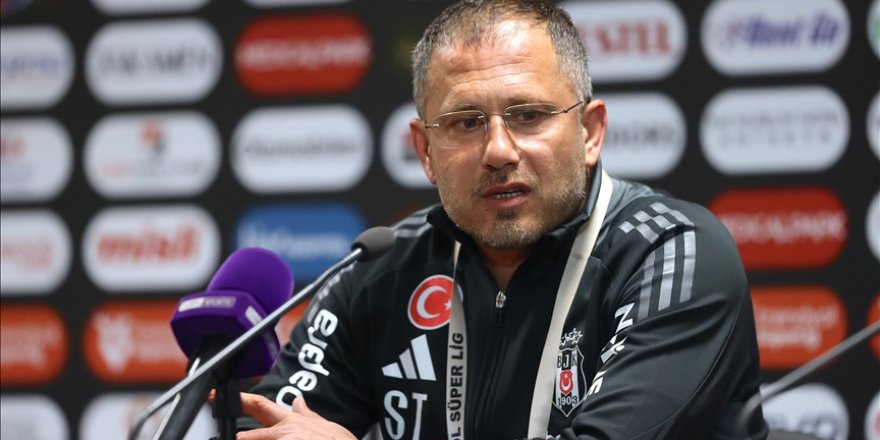 Beşiktaş'ın teknik sorumlusu Serdar Topraktepe: Seyircilerimize küçük bir mutluluk vermek istemiştik