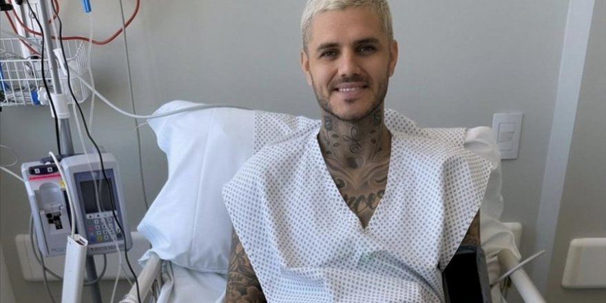 Galatasaray'ın Arjantinli golcüsü Mauro Icardi, ülkesinde ameliyat edildi